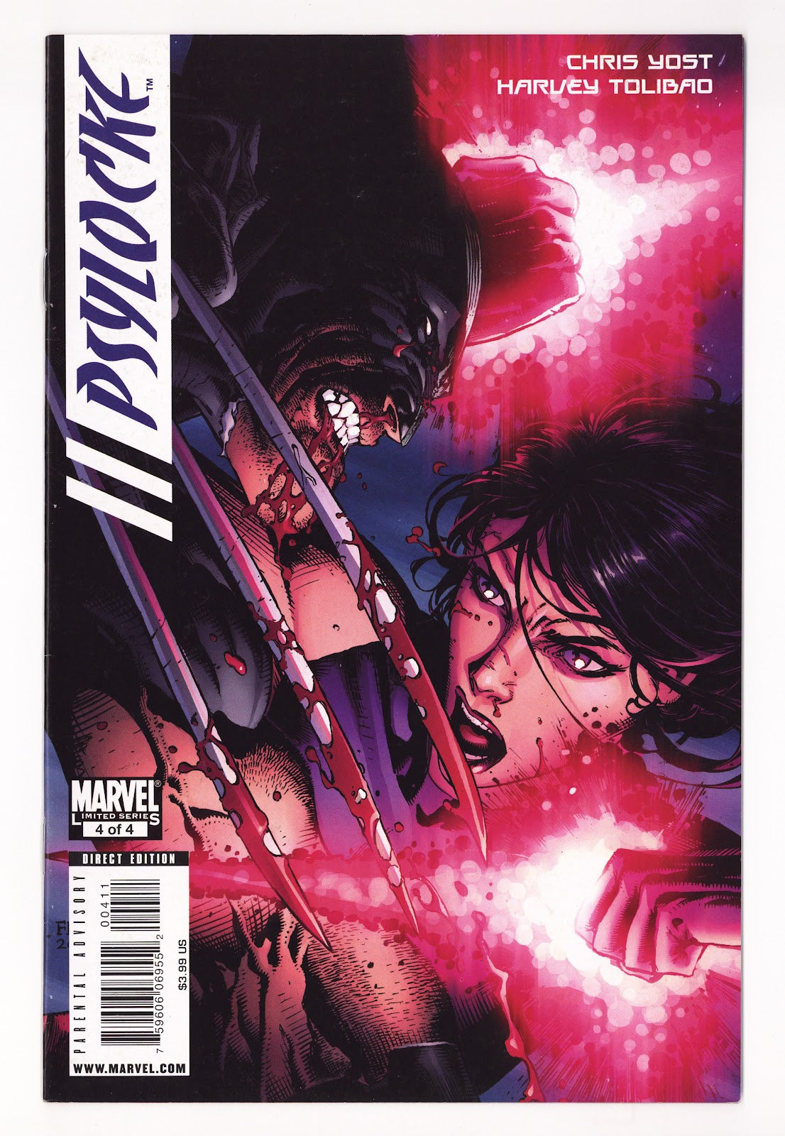 Psylocke   4  VF (8.0)   (2010)     