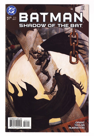 Batman: Shadow of the Bat 52 High Grade (1996) Direct Sales