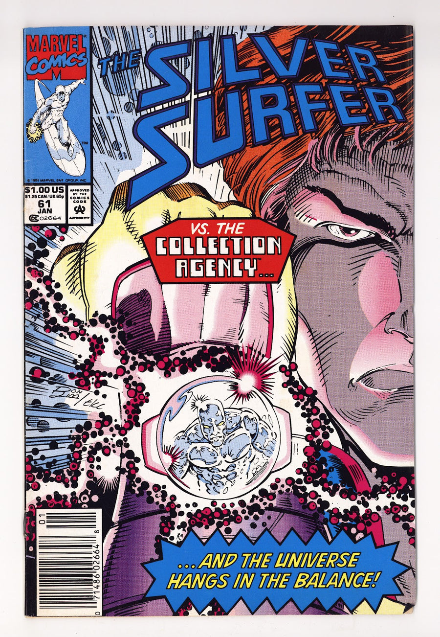Silver Surfer Vol 3 61  Low Grade   (1992)   Newsstand