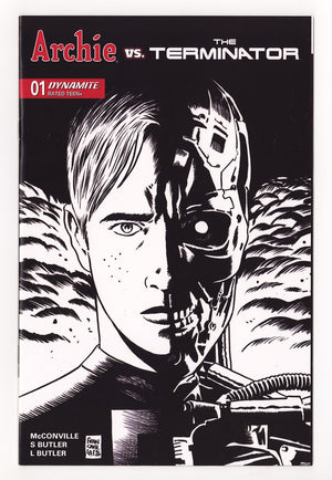 Archie vs the Terminator #1 NM- (9.2) Line Incentive Variant
