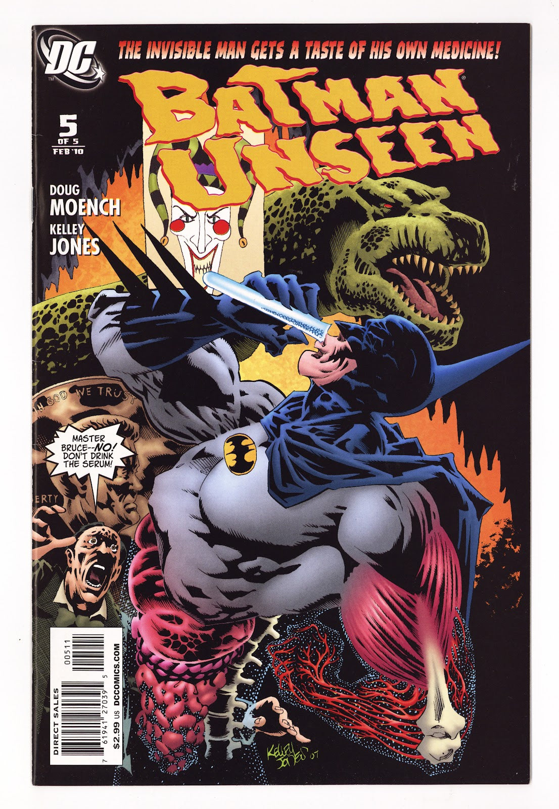 Batman: Unseen 5 High Grade (2010) 