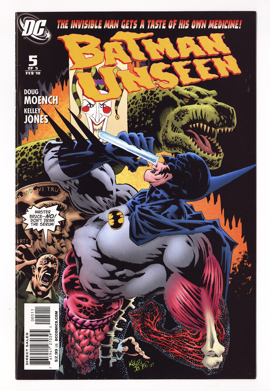 Batman: Unseen 5 High Grade (2010) 