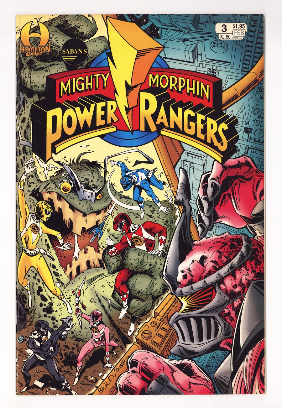 Saban's Mighty Morphin Power Rangers   3  VF (8.0)   (1995)