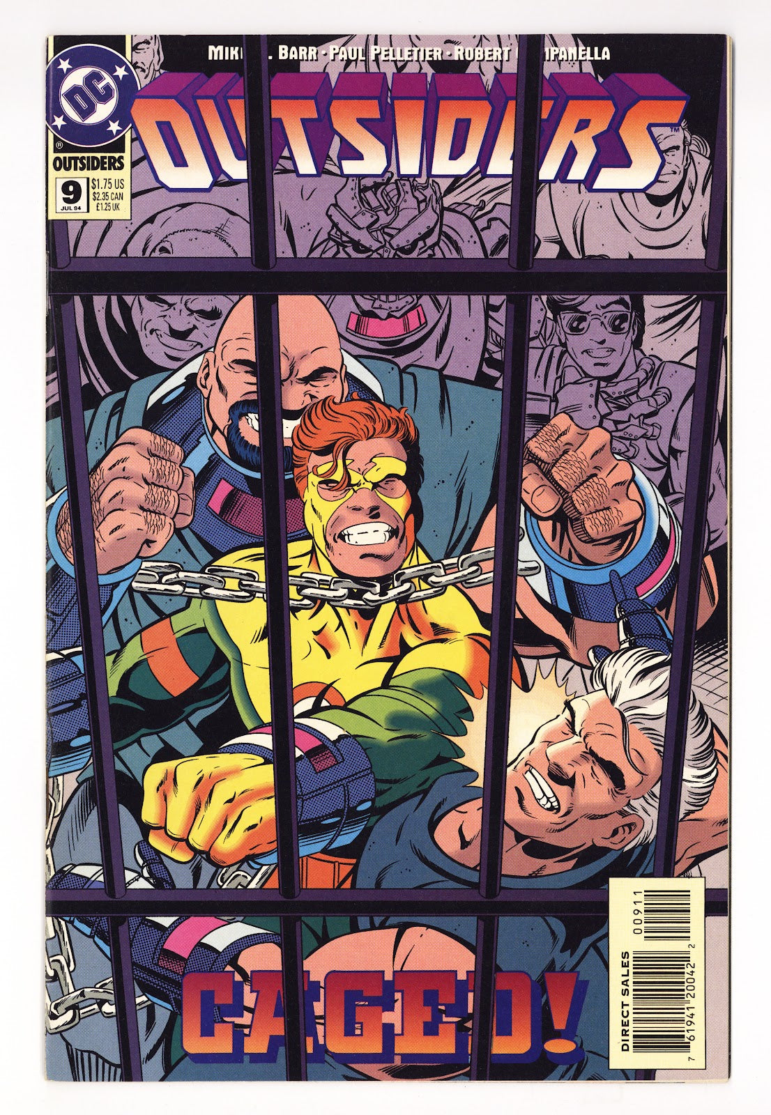 Outsiders Vol 2 9  Mid Grade   (1994)