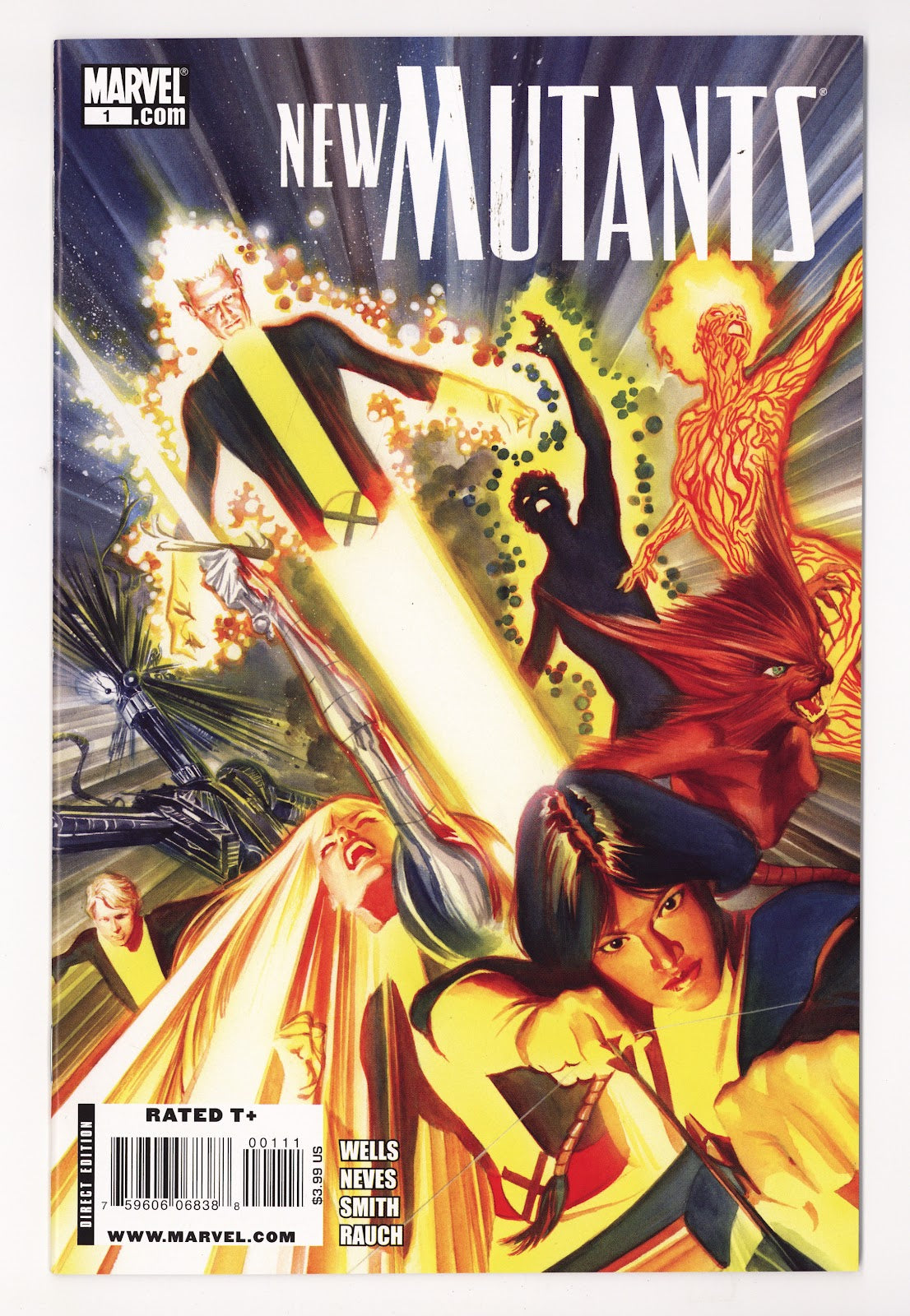 New Mutants Vol 3 1 High Grade (2009) Ross Variant 