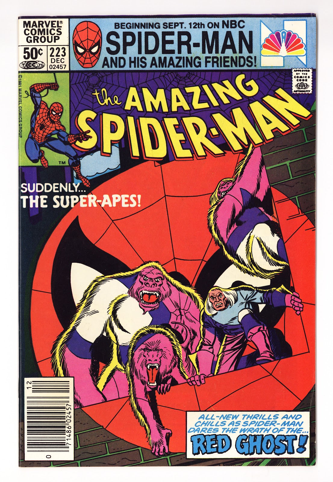The Amazing Spider-Man Vol 1 223  FN/VF (7.0)   (1981)   Newsstand