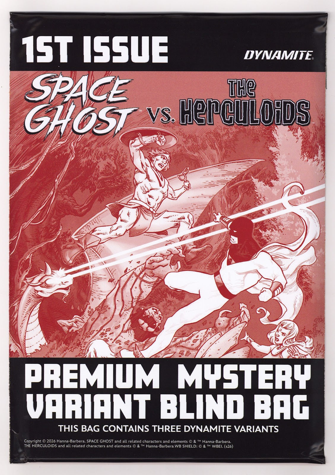 Space Ghost vs the Herculoids #1 (2026) Blind Variant