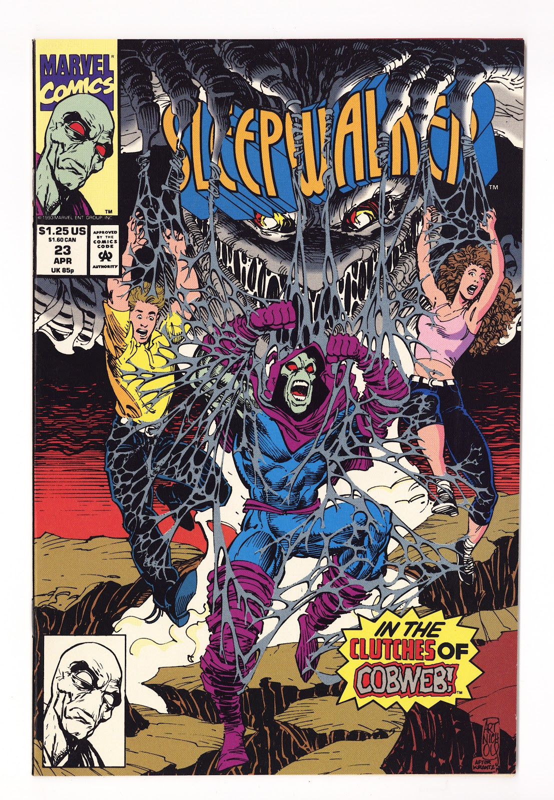 Sleepwalker 23 High Grade (1993) Newsstand 