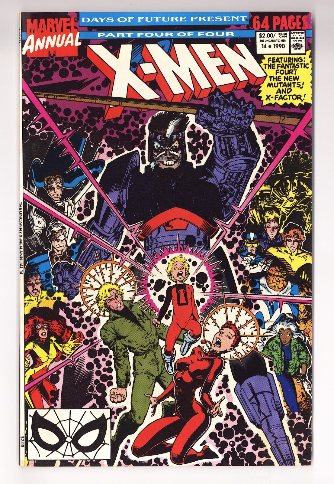 X-Men Annual Vol 1 14  FN+ (6.5)   (1990)     