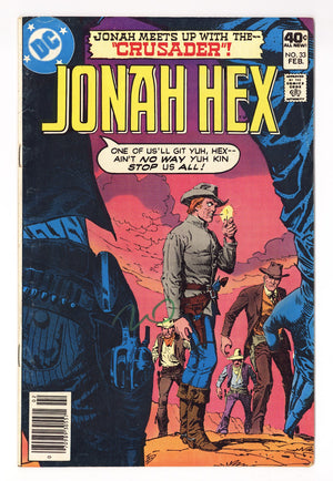 Jonah Hex Vol 1 33  Low Grade   (1980)