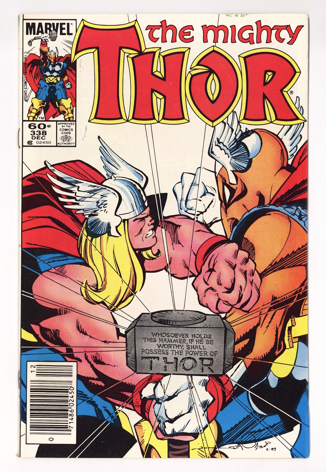 Thor Vol 1 338 VF (8.0) (1983) Newsstand 