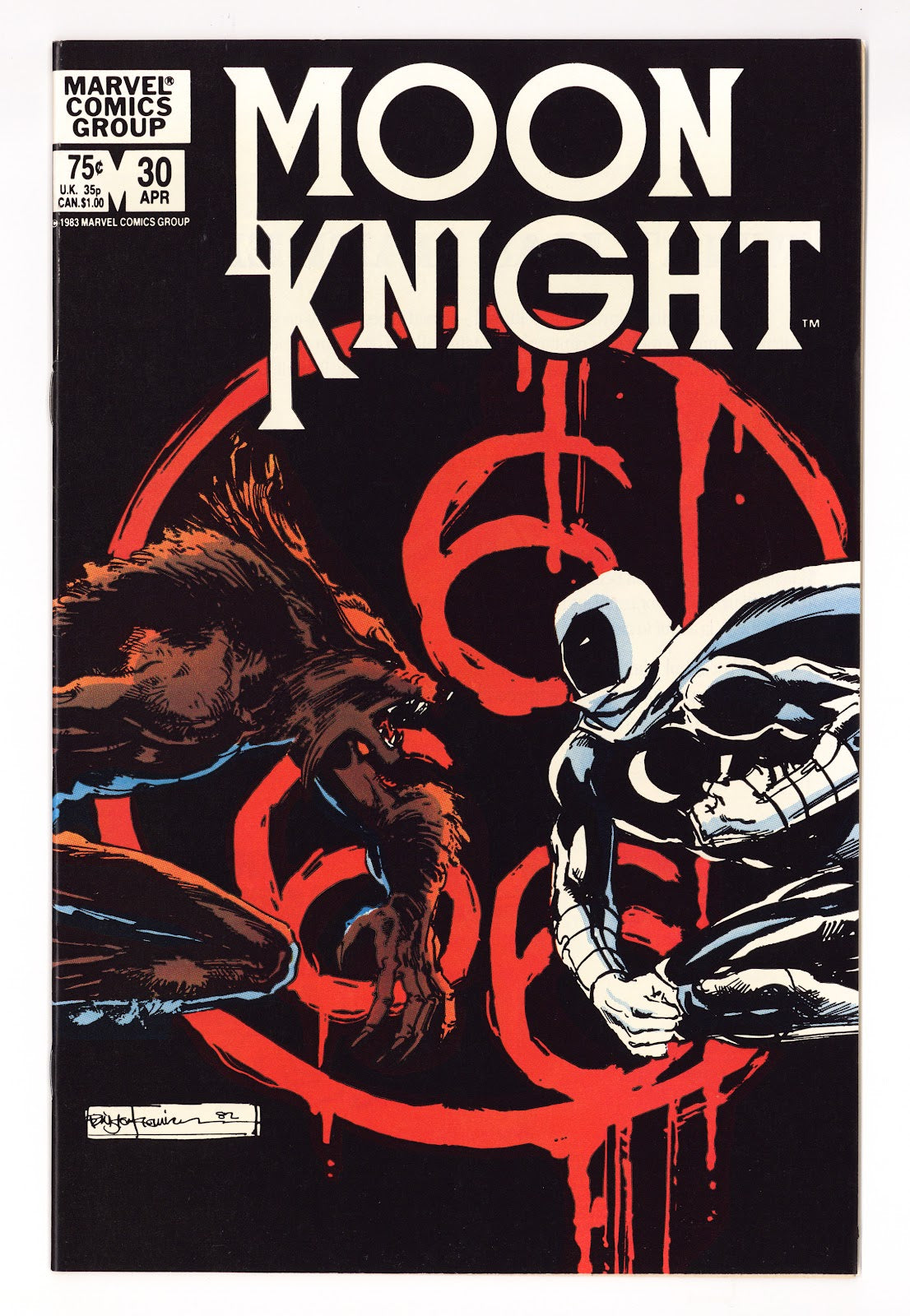 Moon Knight Vol 1 30 VF/NM (9.0) (1983) 