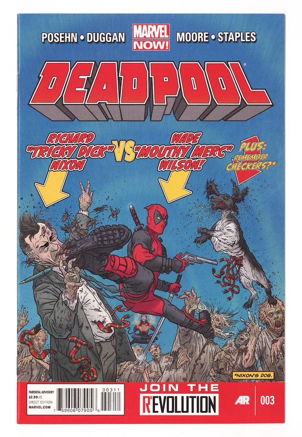 Deadpool Vol 4 3  High Grade   (2013)