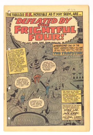 Fantastic Four Vol 1 38 Coverless (1965)