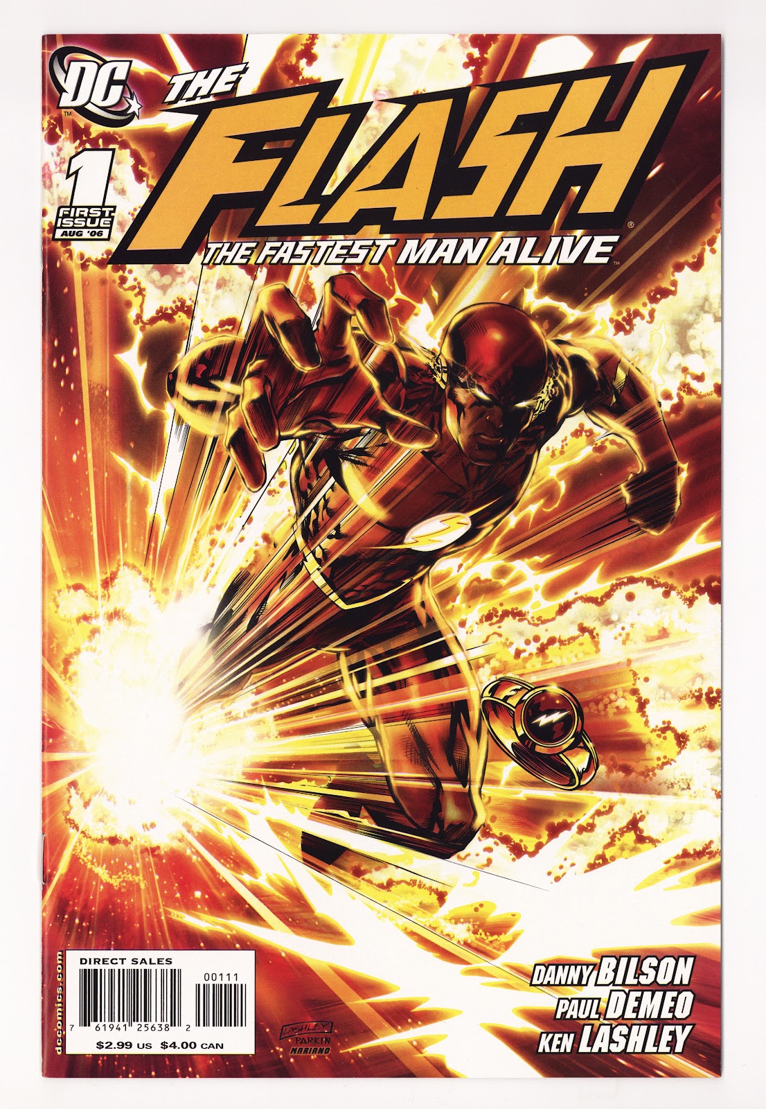 Flash: The Fastest Man Alive   1  High Grade   (2006)