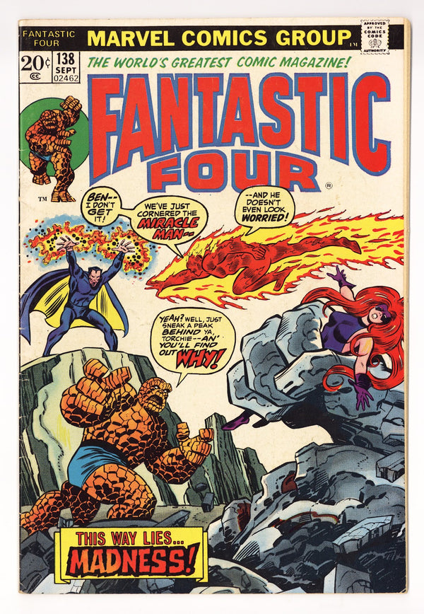 Fantastic Four Vol 1 138  VG/FN (5.0)   (1973)