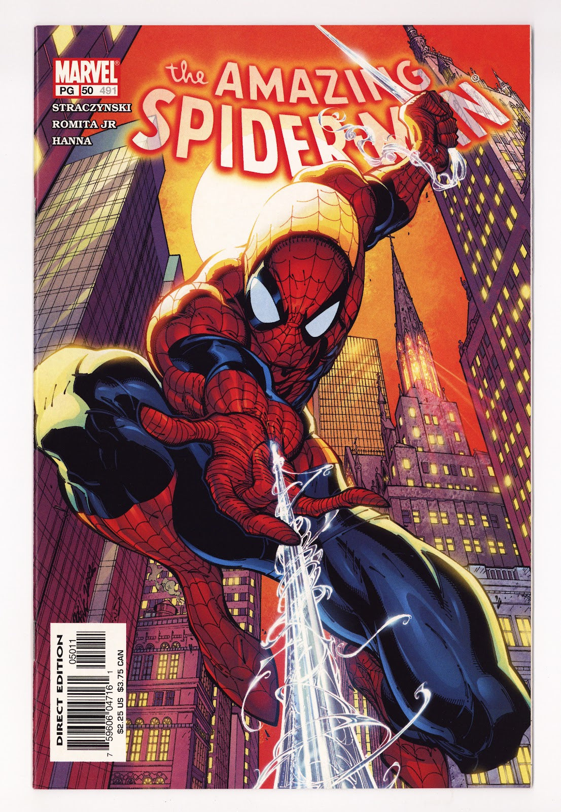 The Amazing Spider-Man Vol 2 50 (491) High Grade (2003)  