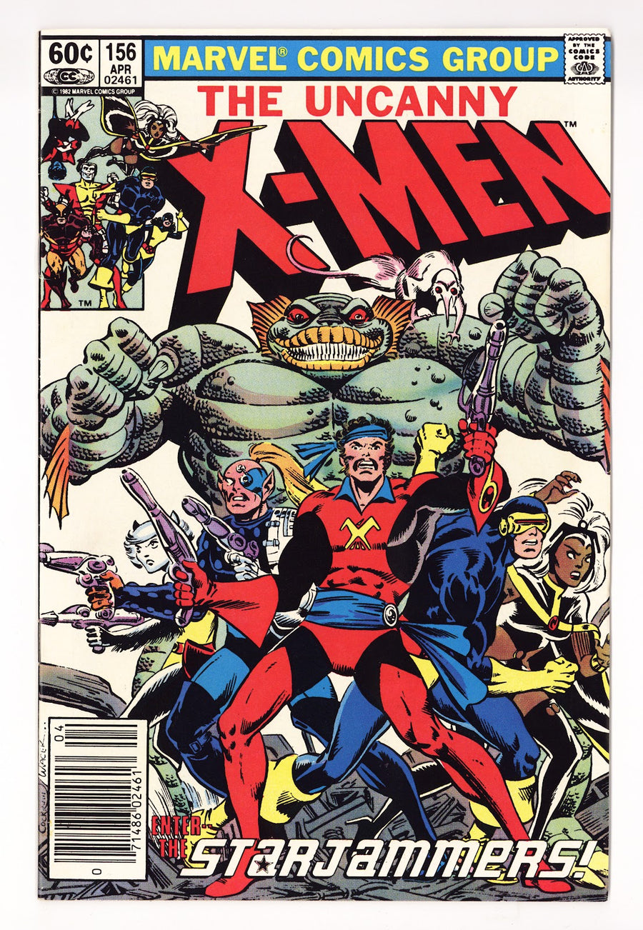 The Uncanny X-Men Vol 1 156  Mid Grade   (1982)   Newsstand