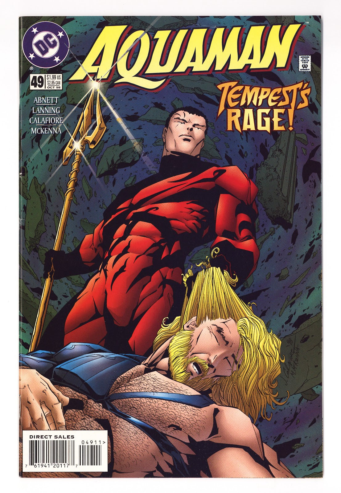 Aquaman Vol 5 49 High Grade (1998) Direct Sales 