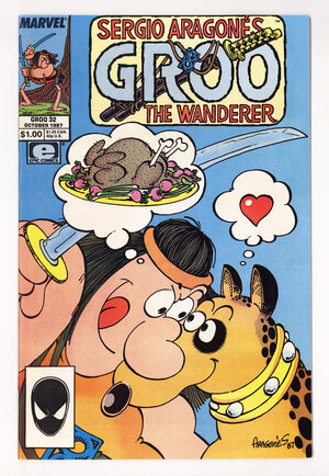 Sergio Aragones Groo the Wanderer Vol 2 32  High Grade   (1987)   Direct