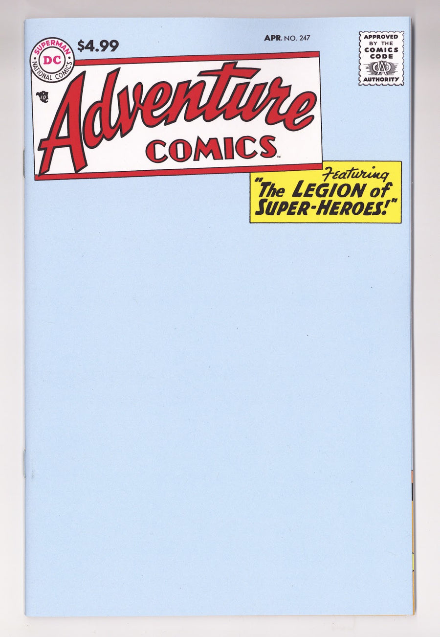 Adventure Comics  247   Blank Variant   (2026)