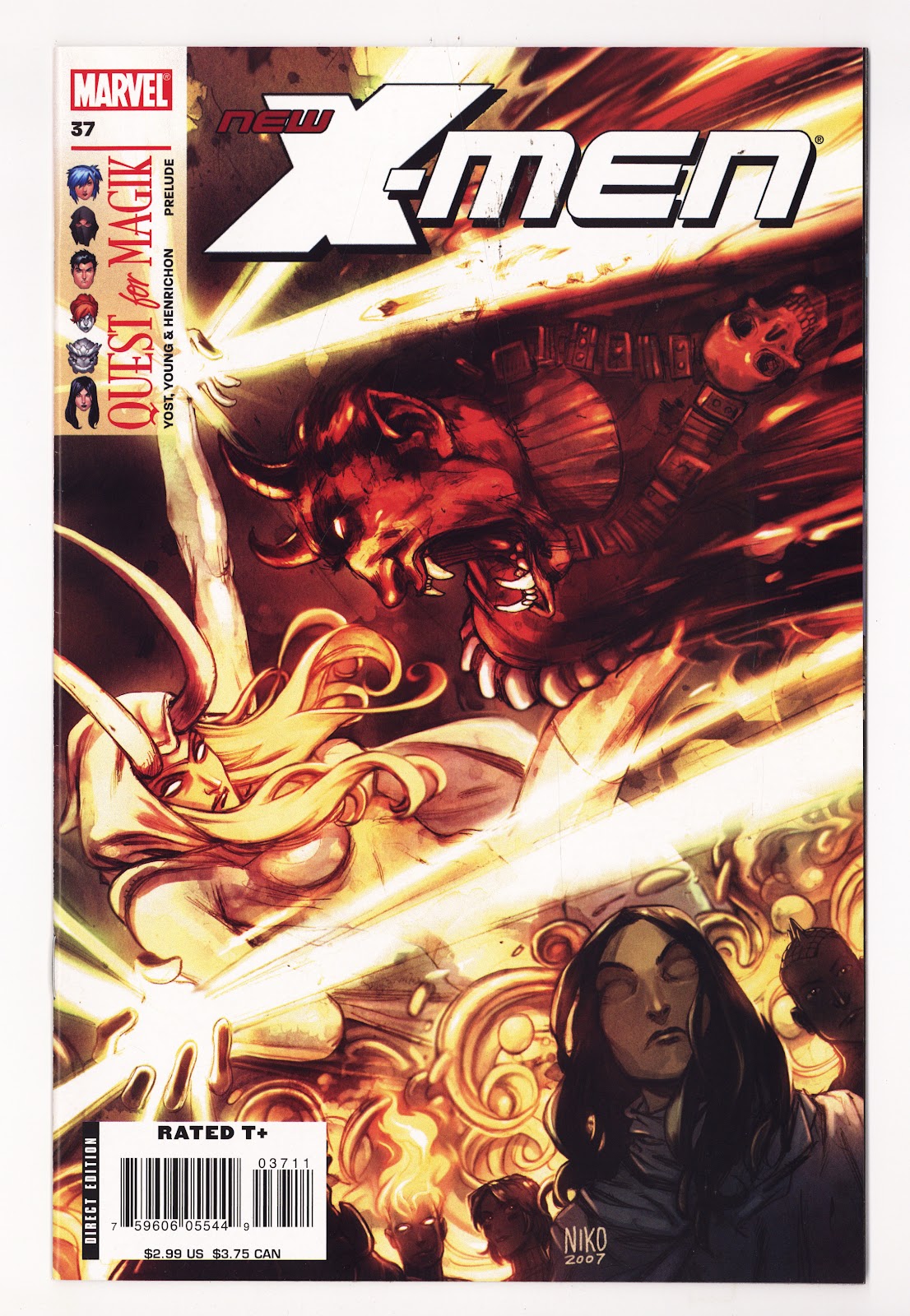 New X-Men 37 High Grade (2007) 