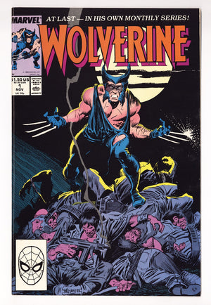 Wolverine Vol 2 1  VF- (7.5)   (1988)