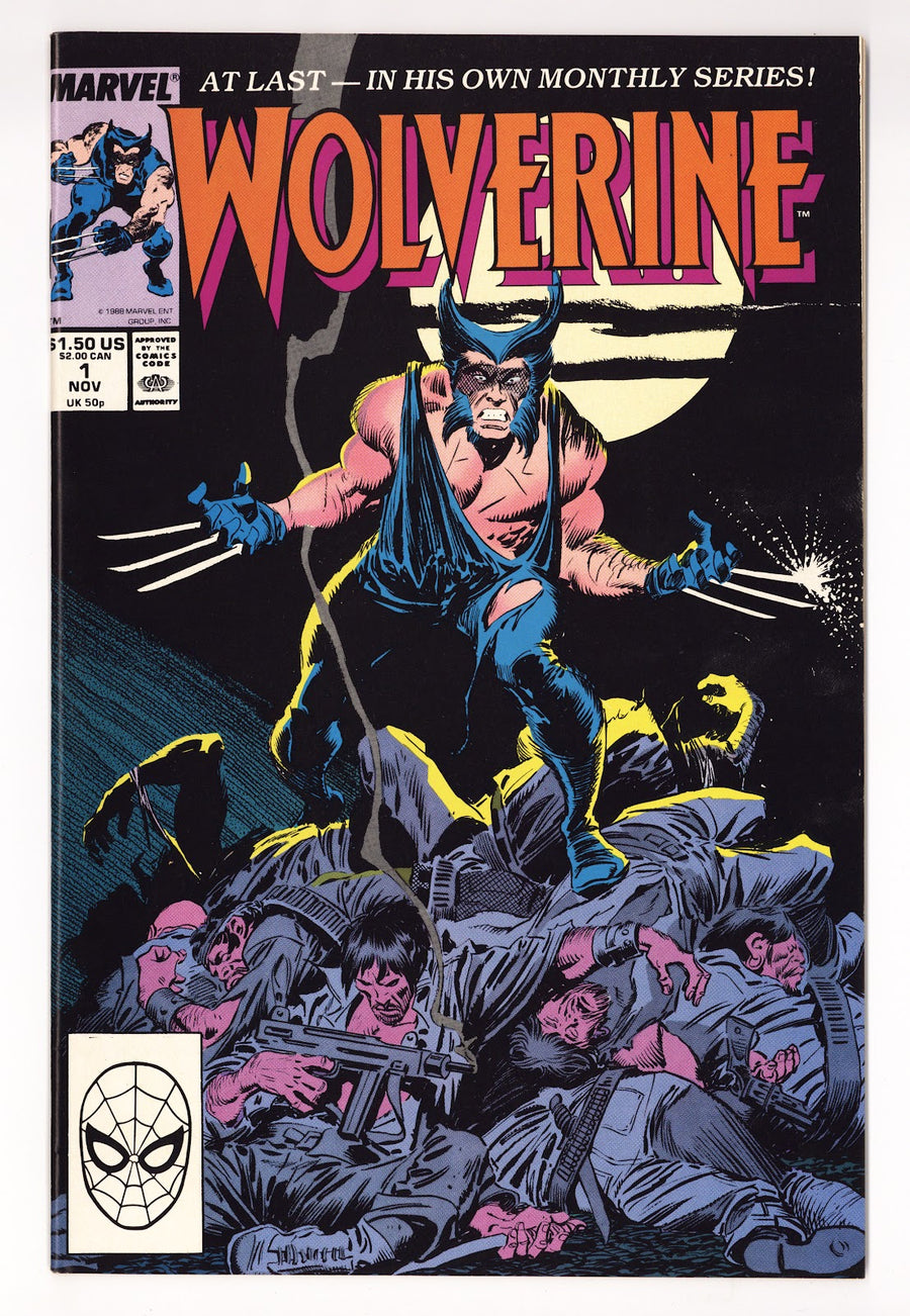 Wolverine Vol 2 1  VF- (7.5)   (1988)
