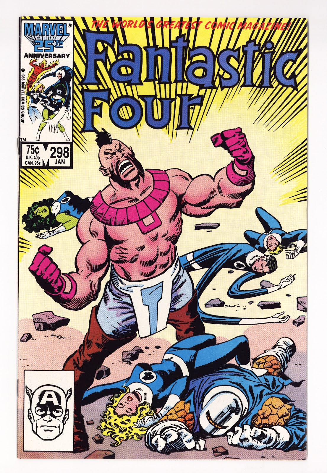 Fantastic Four Vol 1 298 Mid Grade (1987) 