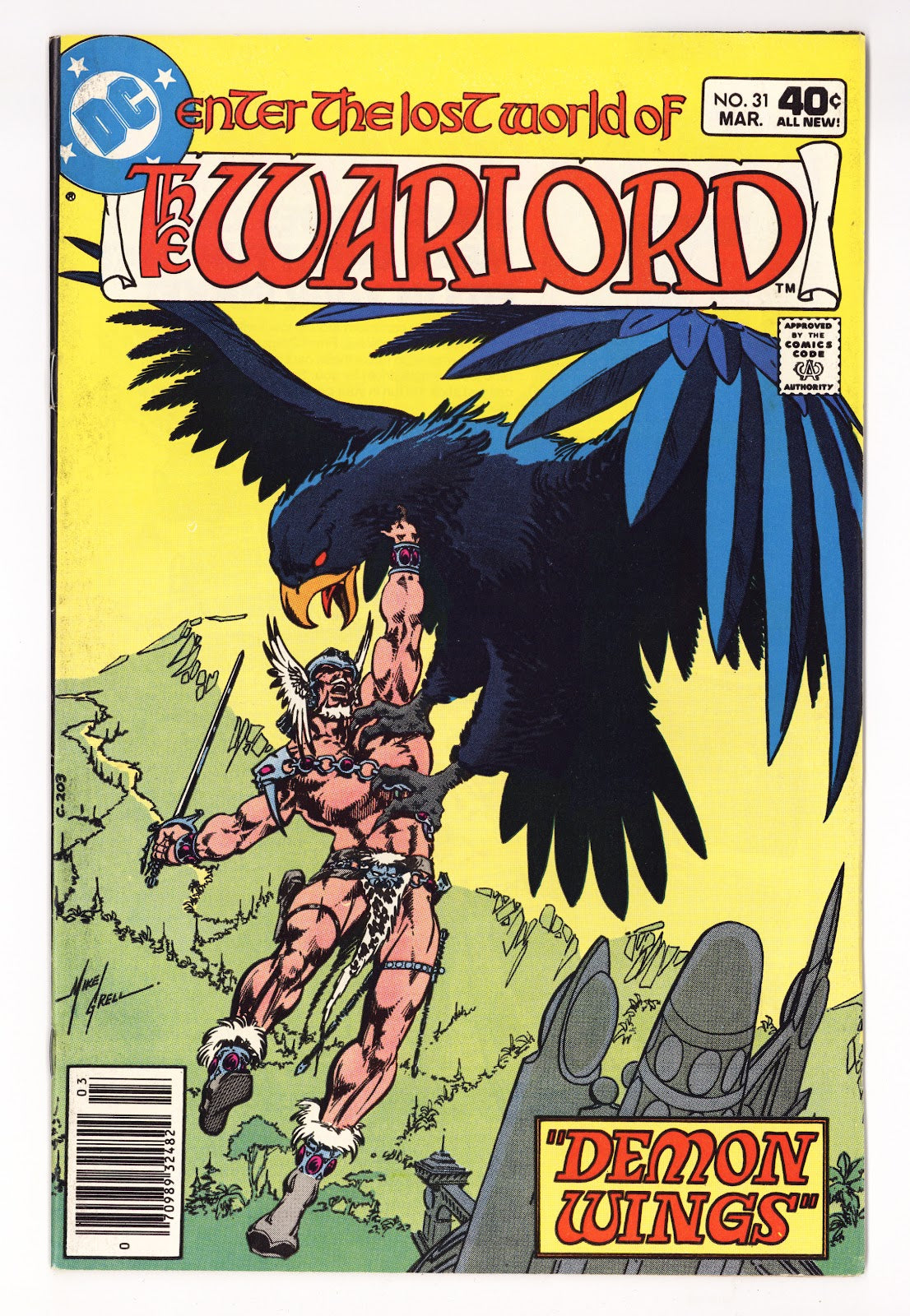Warlord Vol 1 31  Mid Grade   (1980)     