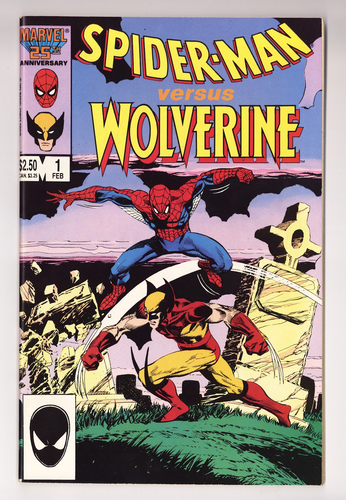 Spider-Man vs. Wolverine 1 FN/VF (7.0) (1987)  