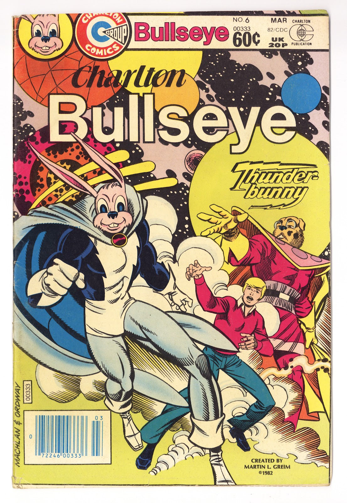 Charlton Bullseye 6 Low Grade (1982) 