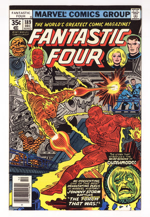 Fantastic Four Vol 1 189 Mid Grade (1977)