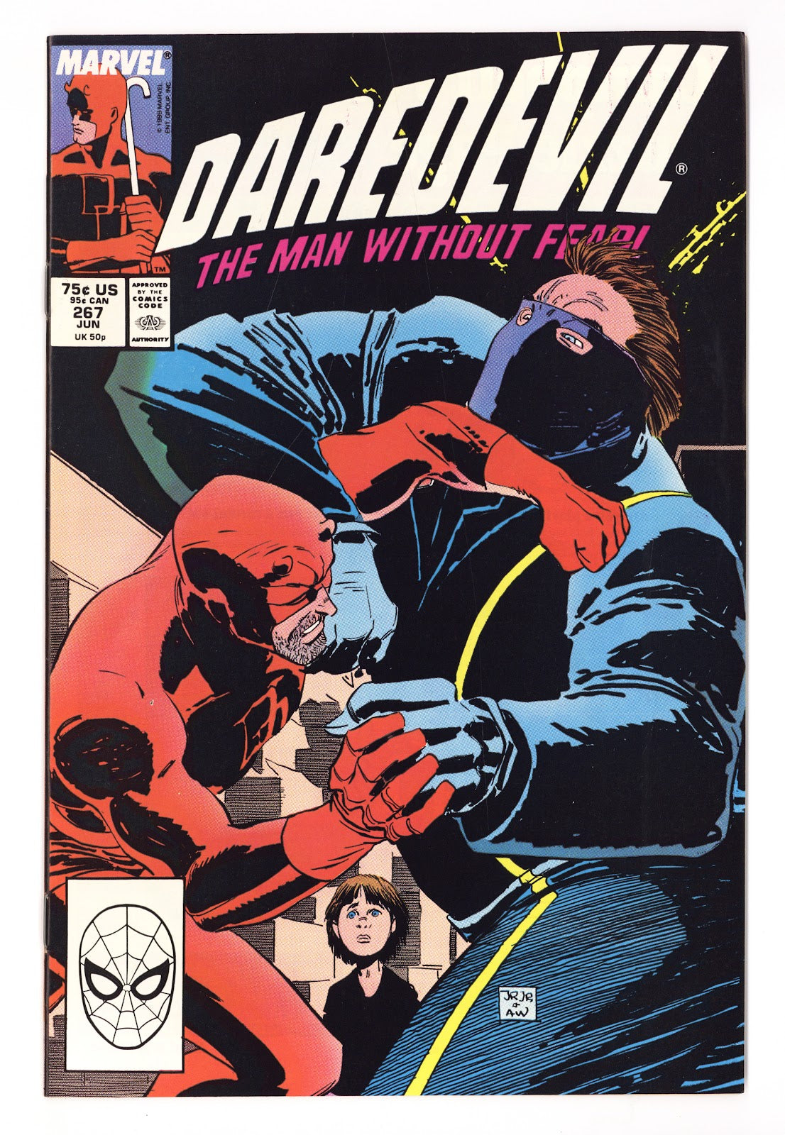 Daredevil Vol 1 267  High Grade   (1989)   Direct  