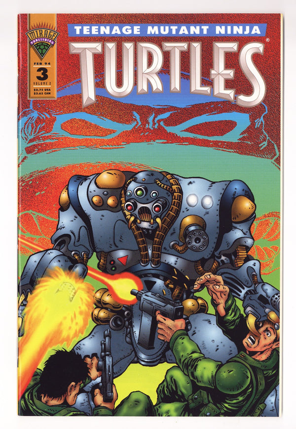 Teenage Mutant Ninja Turtles Vol 2 3  VF (8.0)   (1994)