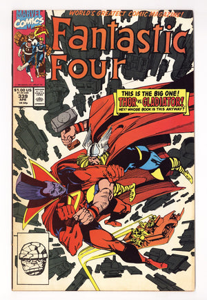 Fantastic Four Vol 1 341 High Grade (1990) Direct