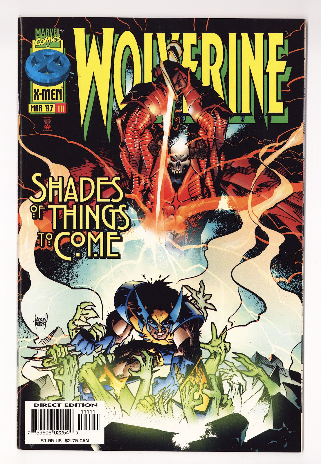 Wolverine Vol 2 111  High Grade   (1997)     
