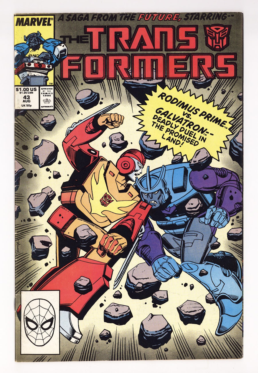 The Transformers Vol 1 43  Low Grade   (1988)     