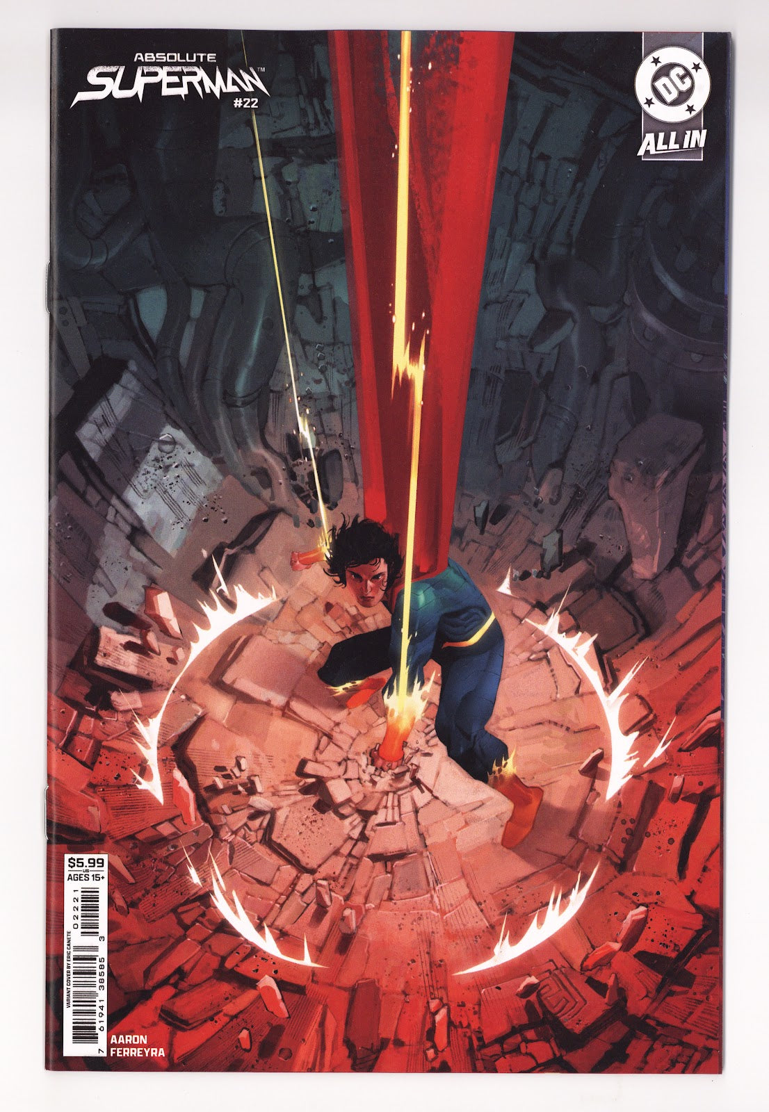 Absolute Superman 22 Canete Variant (2026)