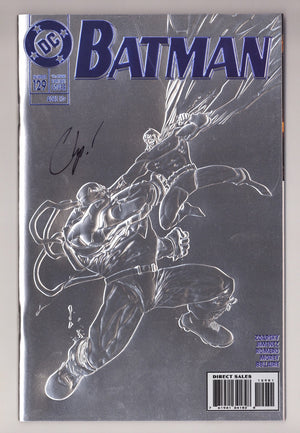 Batman Vol 3 129 High Grade (2023) Benjamin Embossed Foil Variant Signed x1 Cover Chip Zdarsky
