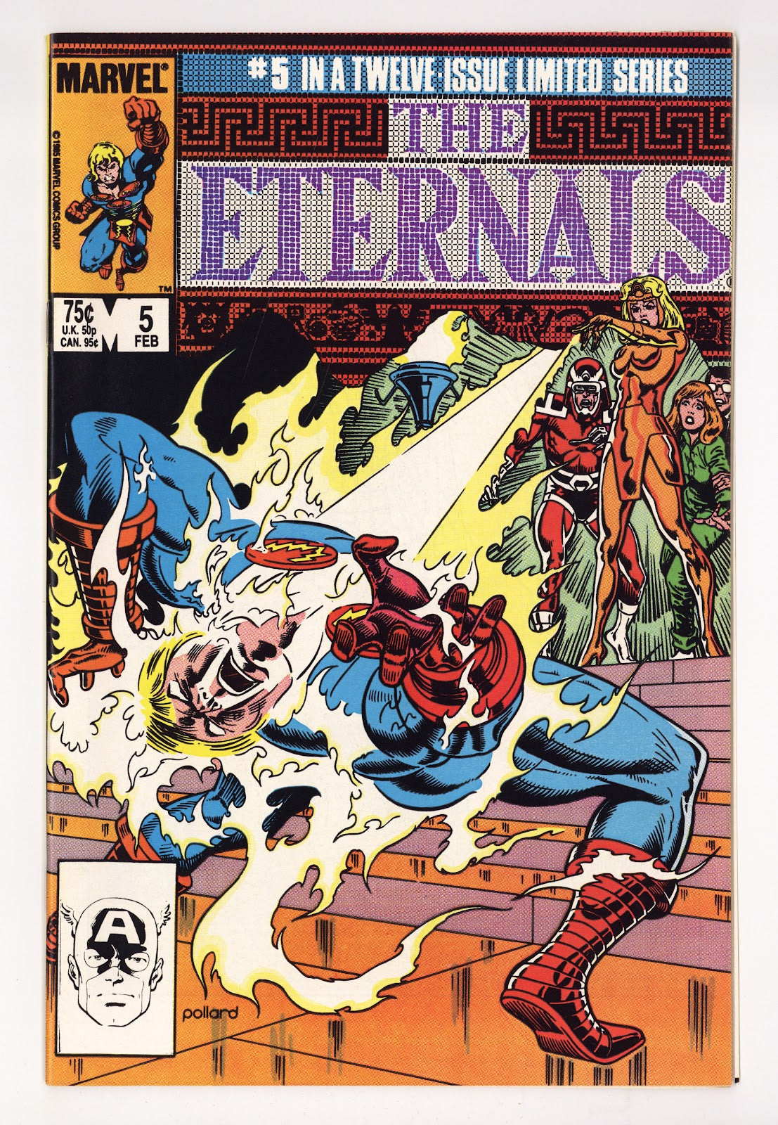 Eternals Vol 2 5  High Grade   (1986)   Direct  