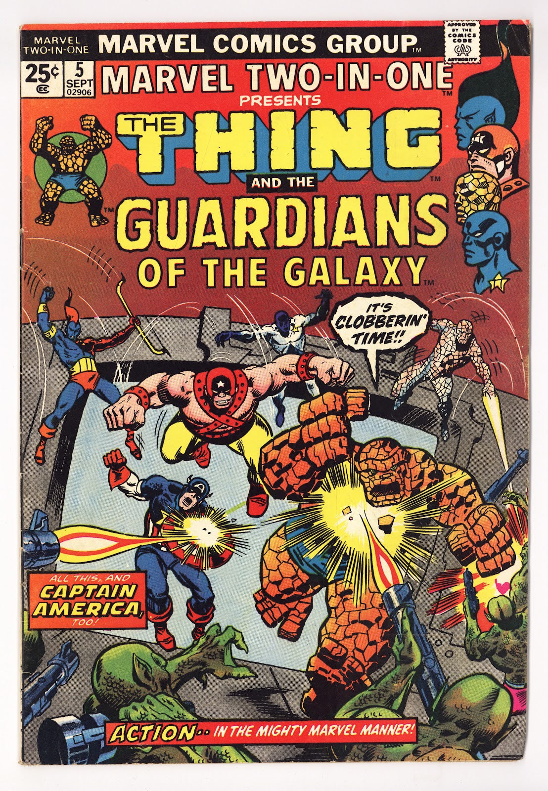 Marvel Two-in-One Vol 1 5  Low Grade   (1974)     