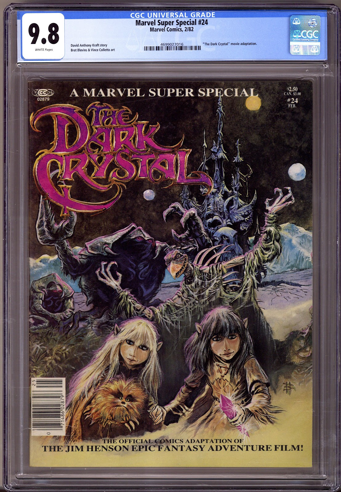 Marvel Super Special Vol 1 24 CGC 9.8 (NM/M) Dark Crystal  (1983)     