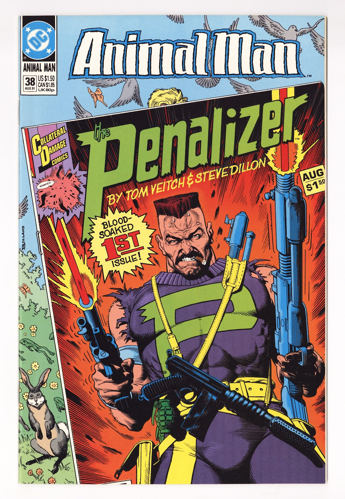 Animal Man Vol 1 38 High Grade (1991) 