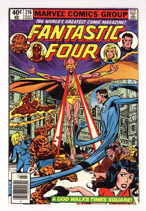 Fantastic Four Vol 1 216 Mid Grade (1980) Newsstand