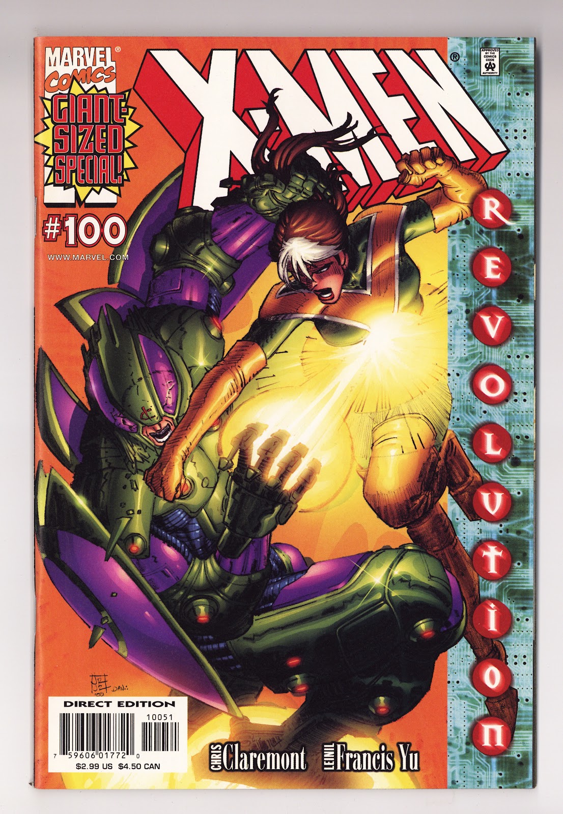 X-Men Vol 1 100 High Grade (2000) Jr. Romita Jr. Variant 