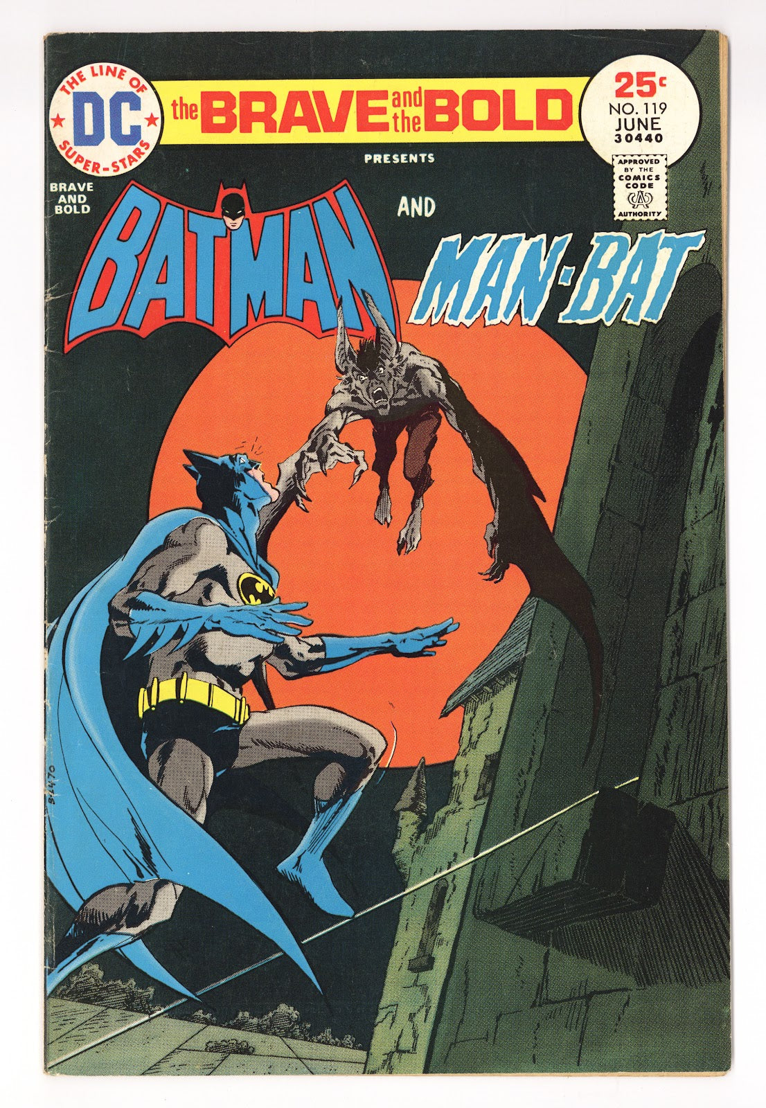 The Brave and the Bold Vol 1 119 Low Grade (1975) 