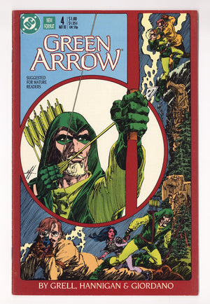 Green Arrow Vol 2 4  Mid Grade   (1988)