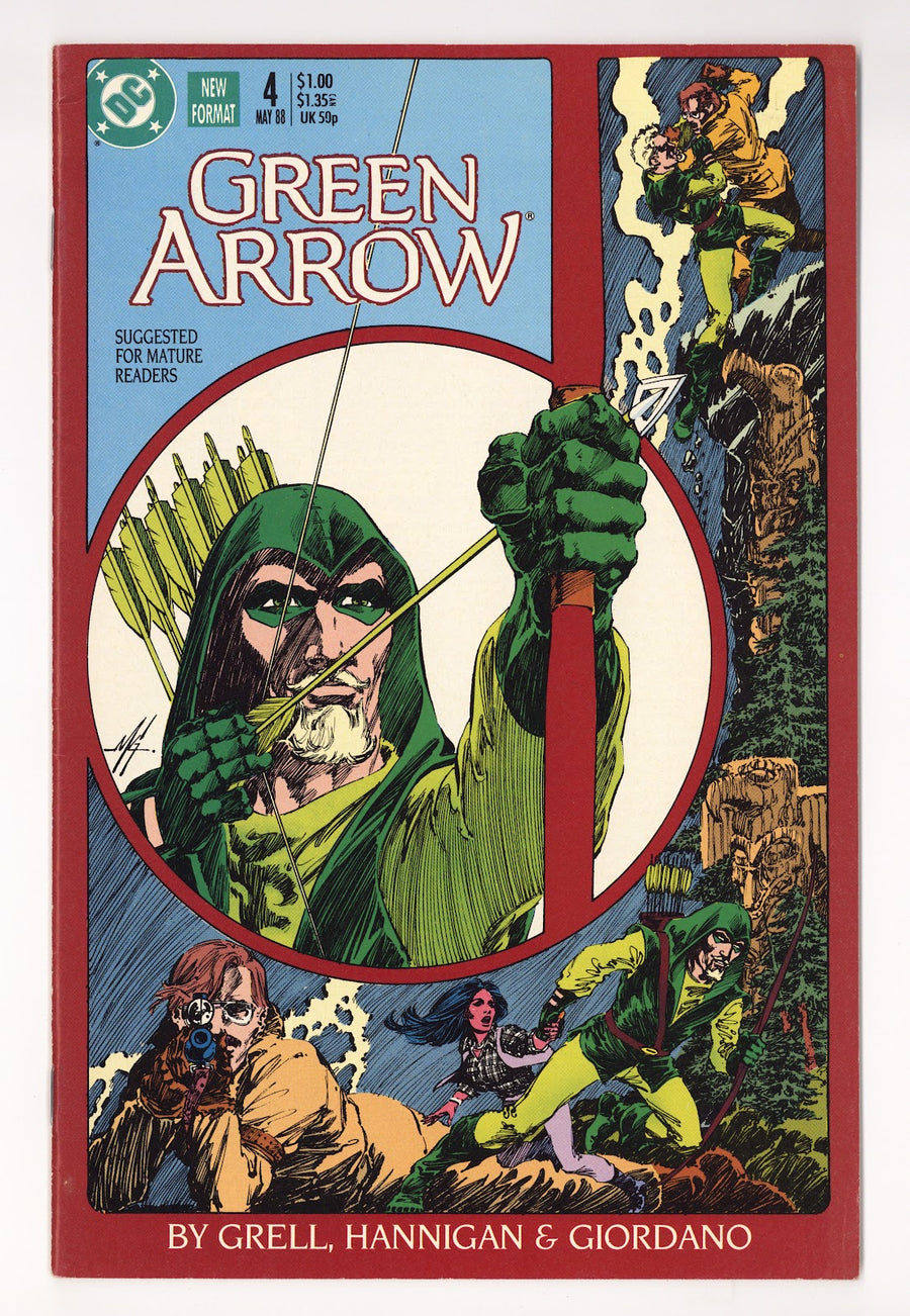 Green Arrow Vol 2 4  Mid Grade   (1988)