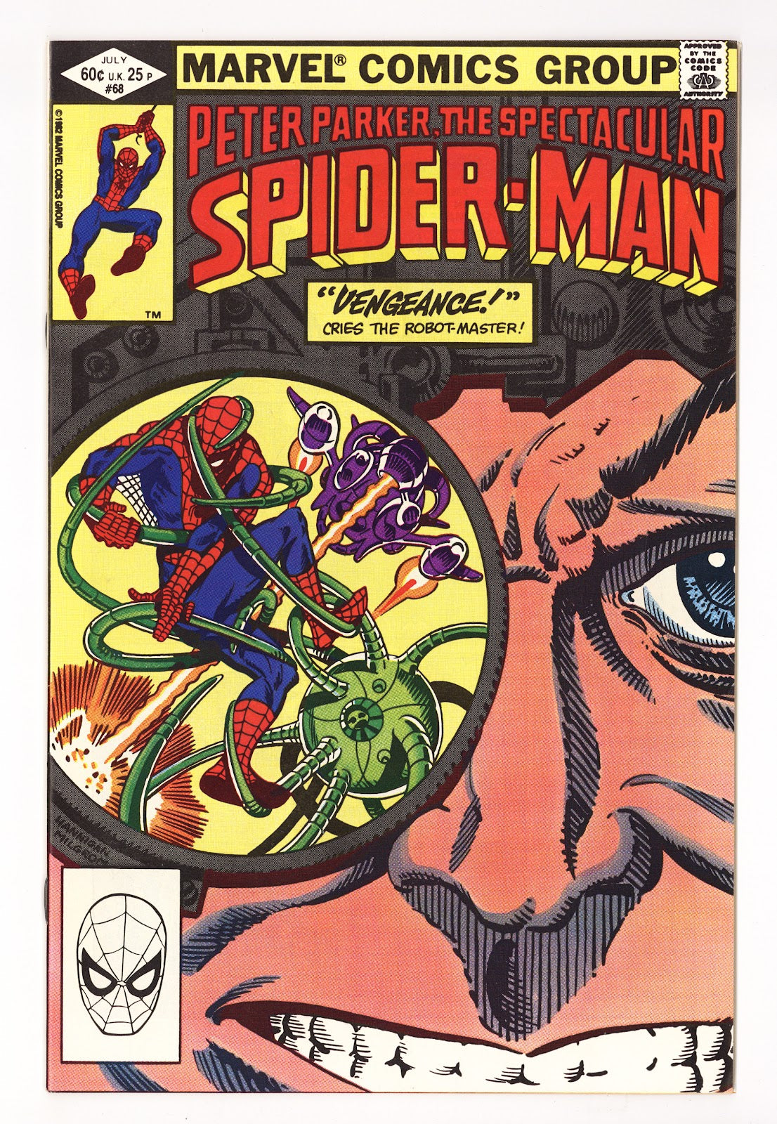 The Spectacular Spider-Man Vol 1 68  High Grade   (1982)     
